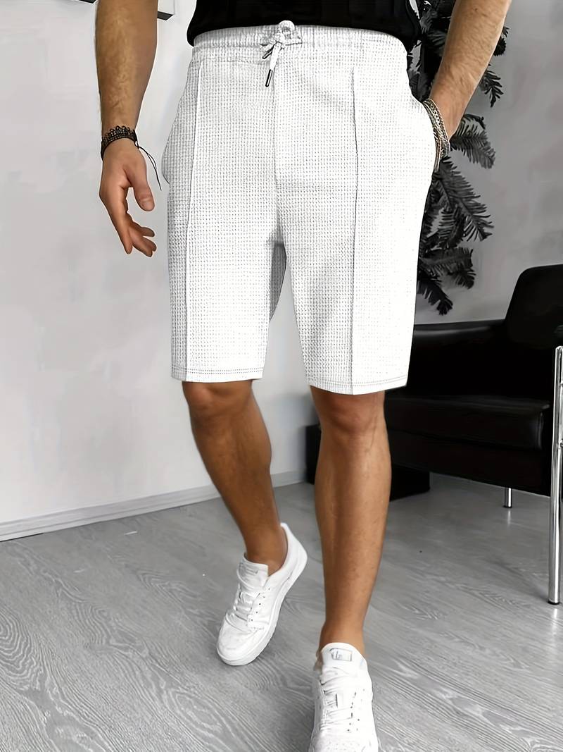 Oliver – waffelstrick-sportshorts für herren