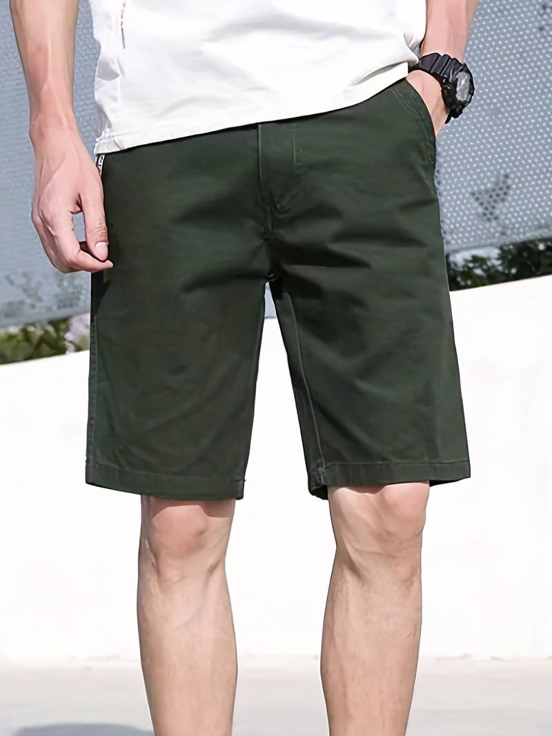 Benjamin – cargo-shorts aus baumwolle im klassischen design