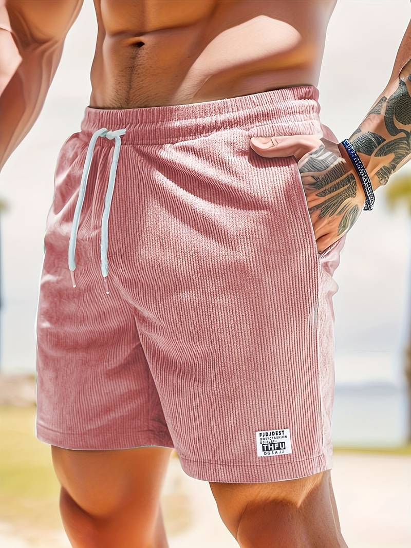 David – kordelzug-shorts mit taschen für herren