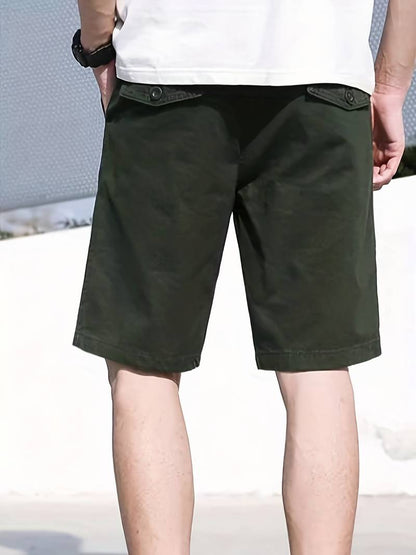 Benjamin – cargo-shorts aus baumwolle im klassischen design