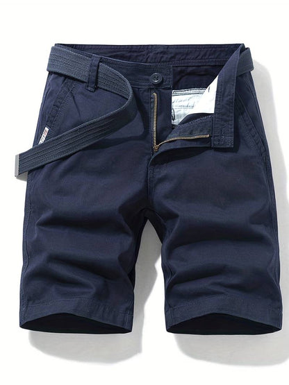 Benjamin – cargo-shorts aus baumwolle im klassischen design