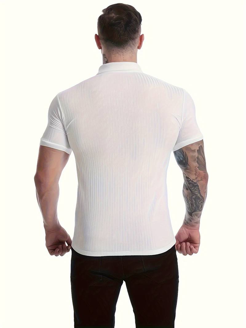 Oliver – slim-fit-ripphemd für herren