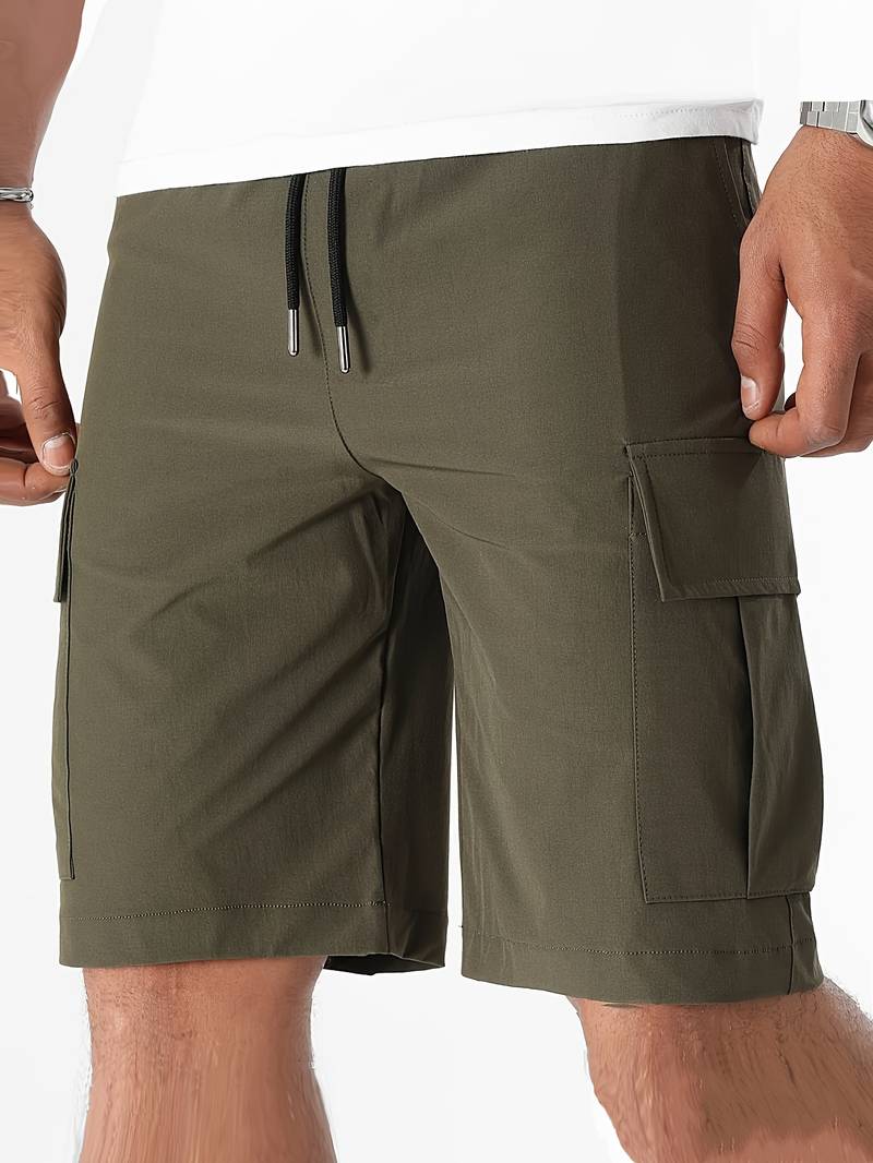 Ethan – cargoshorts mit mehreren taschen für herren