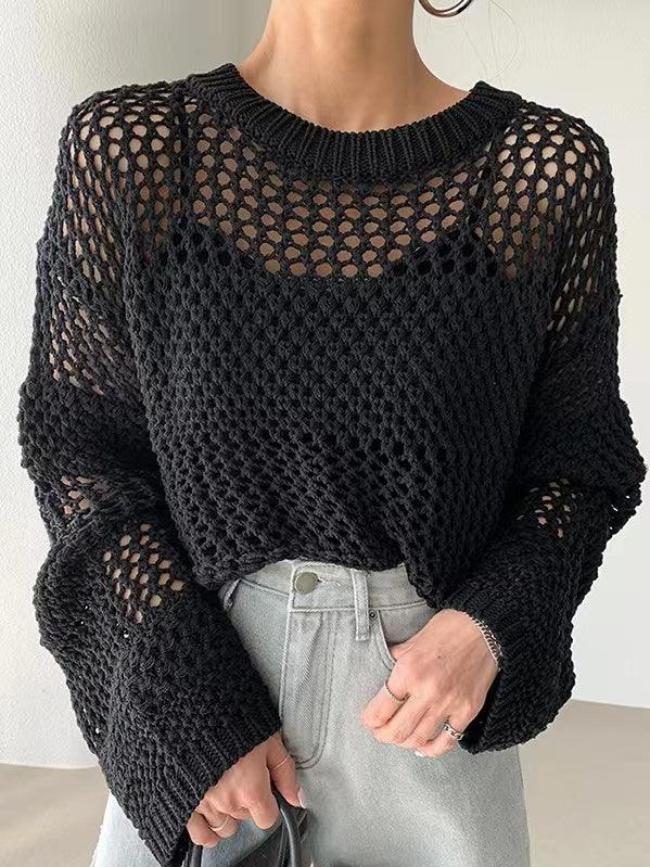 Gabriella - trendiger strickpullover für damen