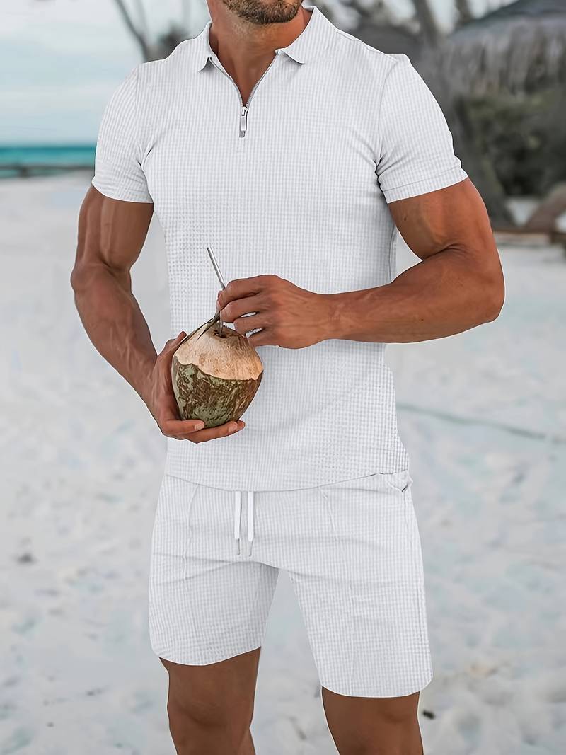 Benjamin – 2-teiliges urlaubsoutfit-set für herren