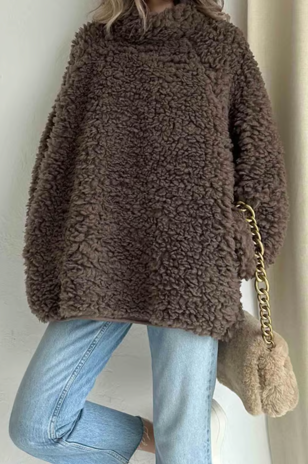 Beary - Grober Pullover in Übergröße