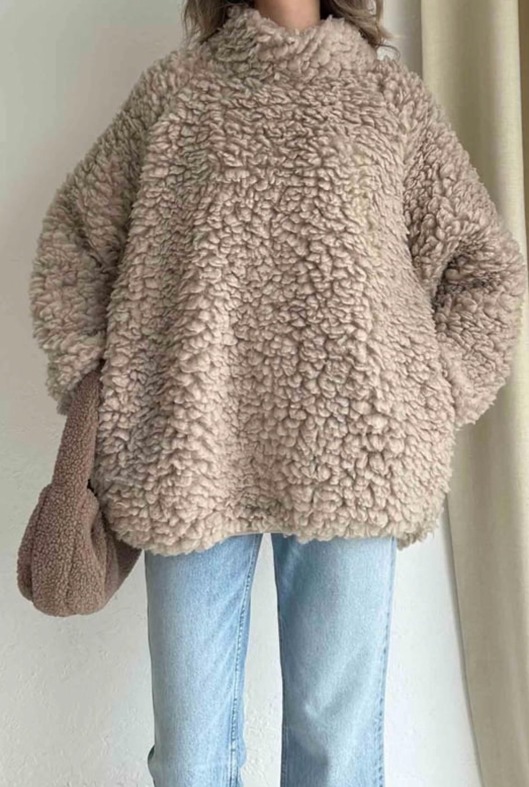 Beary - Grober Pullover in Übergröße