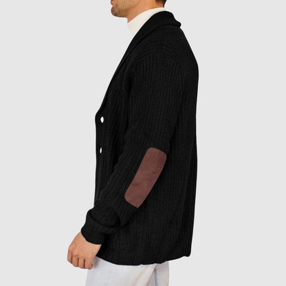 Charles Richard Strick Patchwork Strickjacke