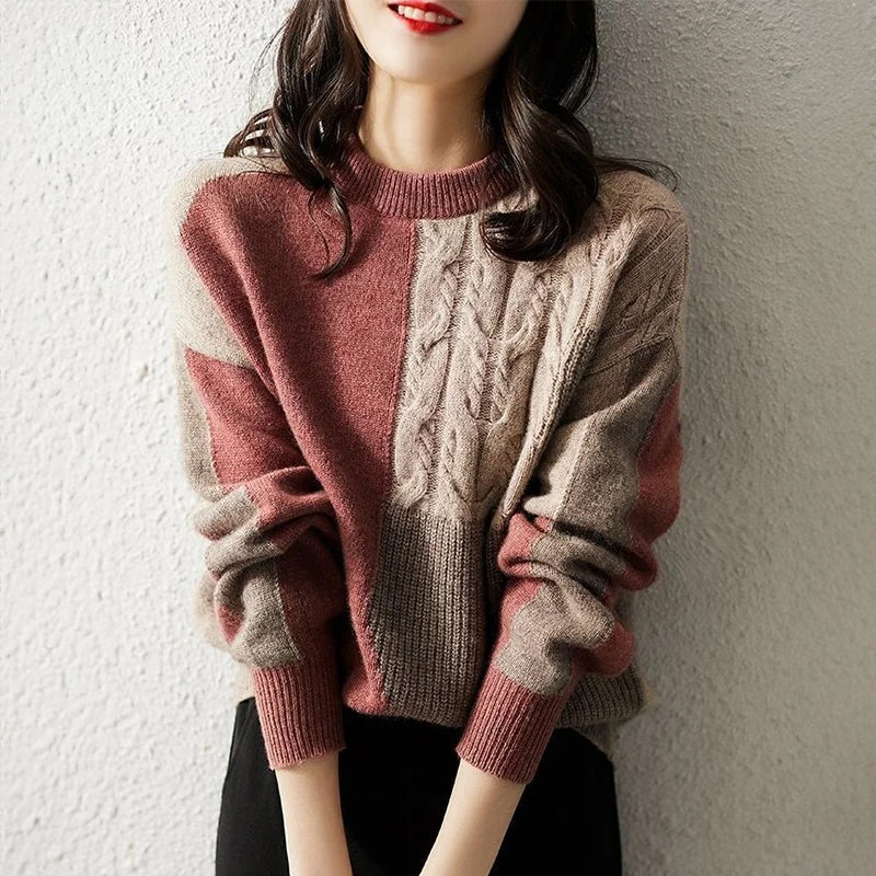 Ella Böhmischer Patchwork Pullover