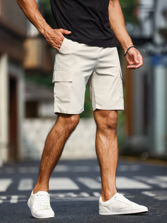 Ethan – schlichte, bequeme cargoshorts für herren