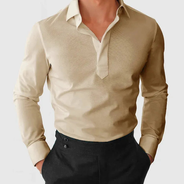 Desert Dune Baumwoll Henley Shirt