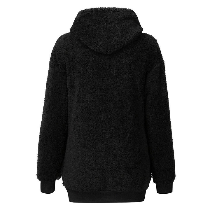 Susi - flauschiges damen-fleece-sweatshirt mit kapuze