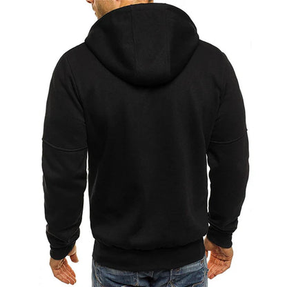 Jacks - herren sweatshirt mit kapuze und reißverschluss