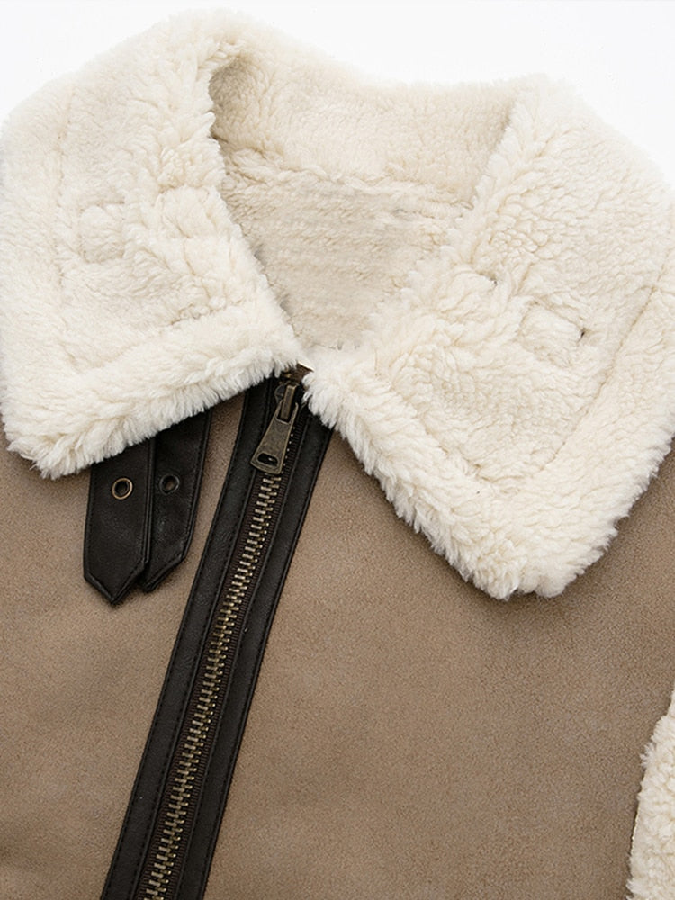 Hamptons Shearling Jacke