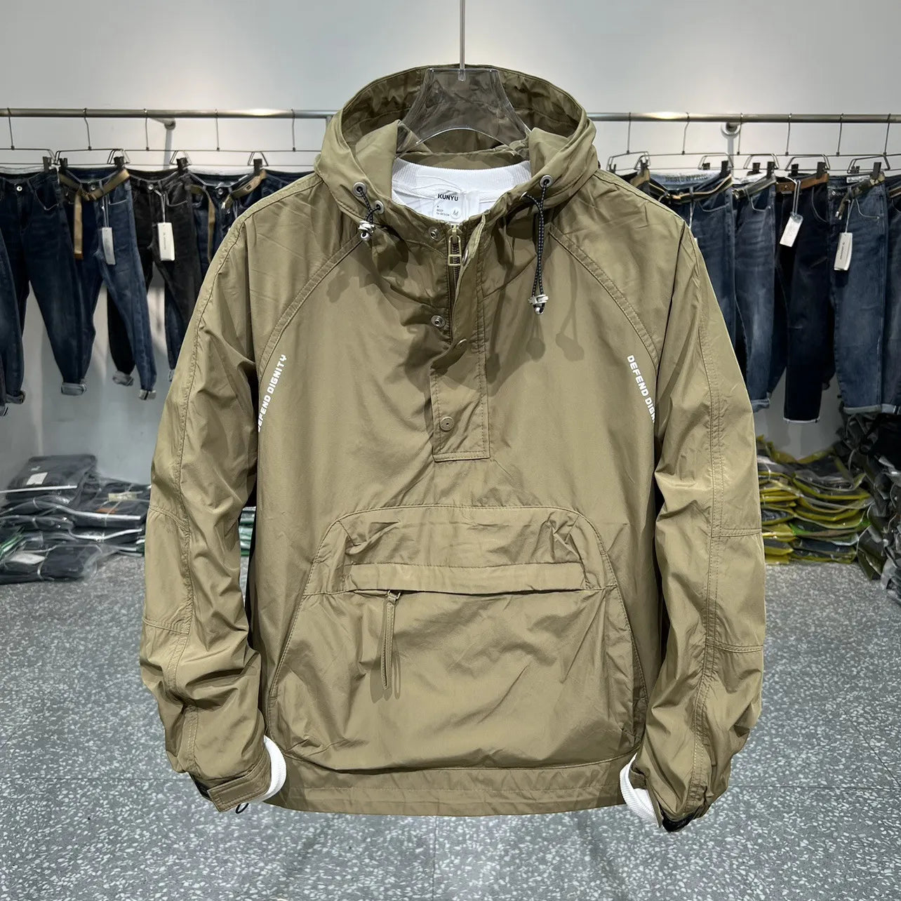 Cargotrek Pullover Anorak Mit Kapuze