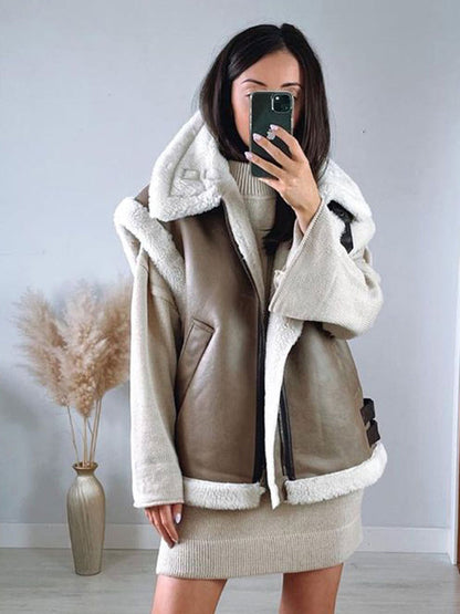 Hamptons Shearling Jacke