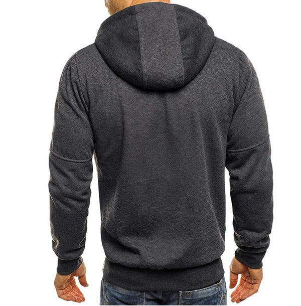 Oliver - stilvolle tech-fleece-jacke für herren