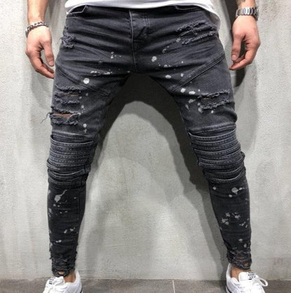 Mezt - zerrissene jeans für herren