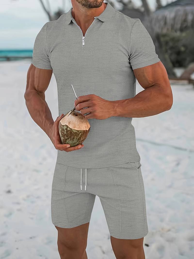 Benjamin – 2-teiliges urlaubsoutfit-set für herren