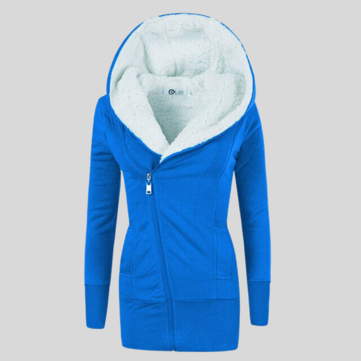 Saskia - damen-winterjacke mit kapuze