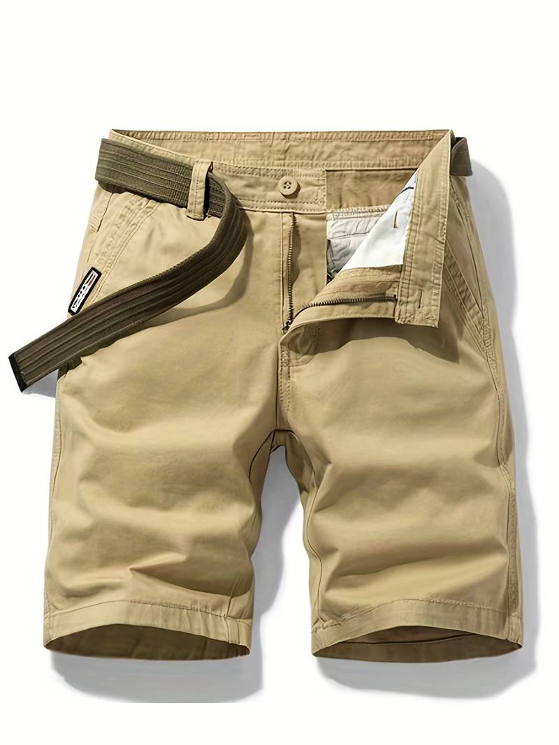 Benjamin – cargo-shorts aus baumwolle im klassischen design