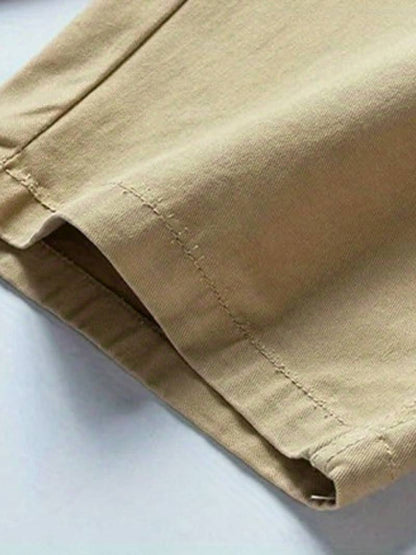 Benjamin – cargo-shorts aus baumwolle im klassischen design