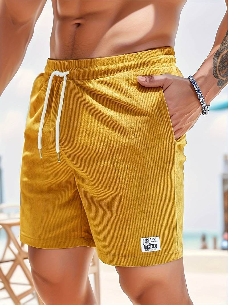 David – kordelzug-shorts mit taschen für herren