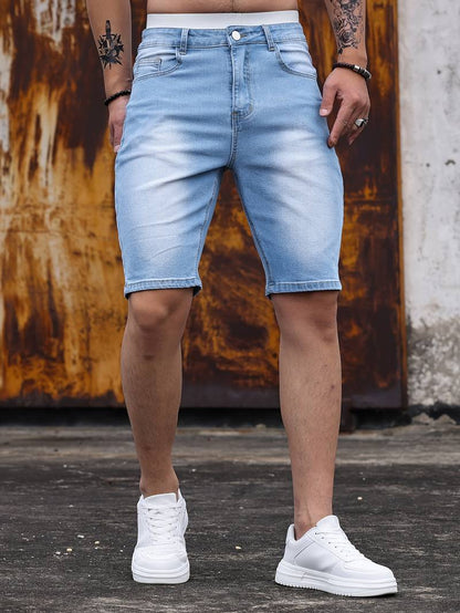 James – schmal geschnittene sommer-jeansshorts