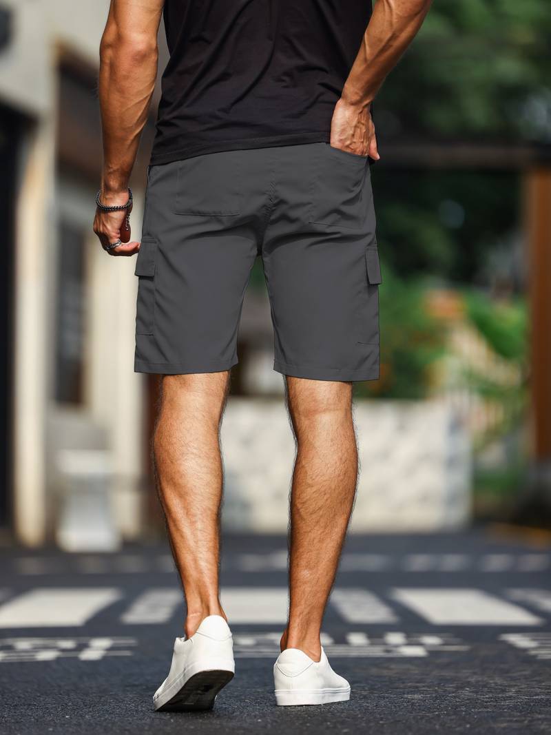 Ethan – schlichte, bequeme cargoshorts für herren