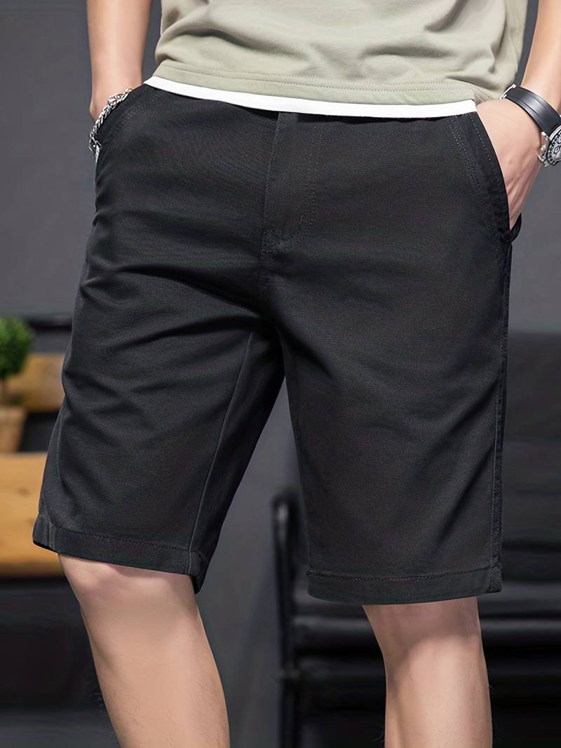 Benjamin – cargo-shorts aus baumwolle im klassischen design