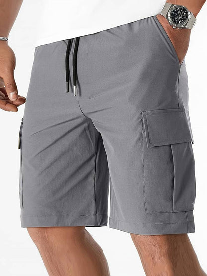 Ethan – cargoshorts mit mehreren taschen für herren