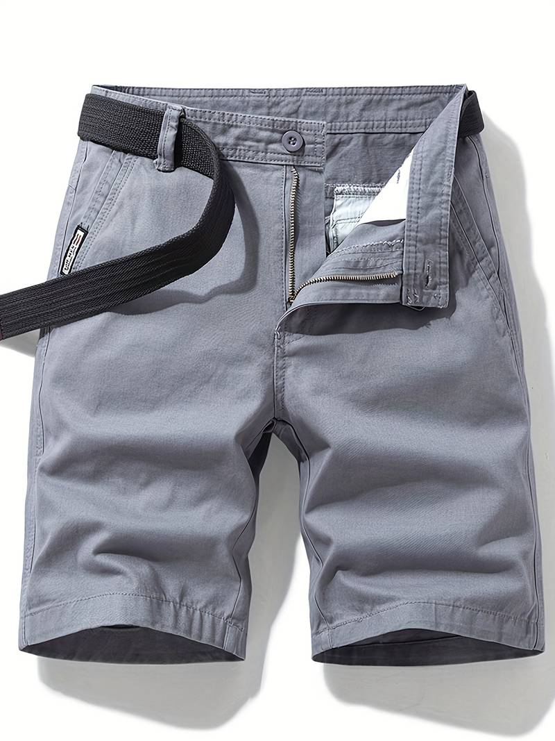 Benjamin – cargo-shorts aus baumwolle im klassischen design