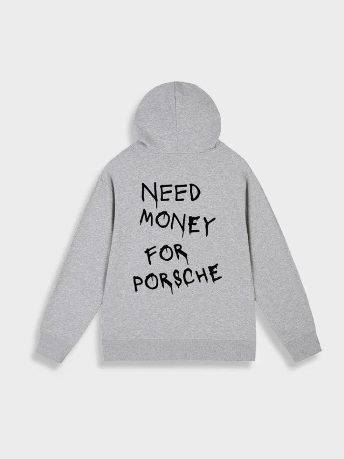 Brauche geld für porsche hoodie