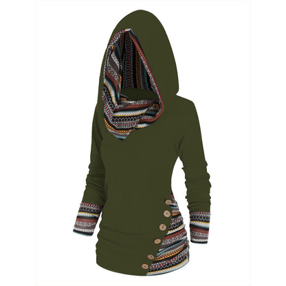 Alma - Lässiger Tribal-Kapuzenpullover